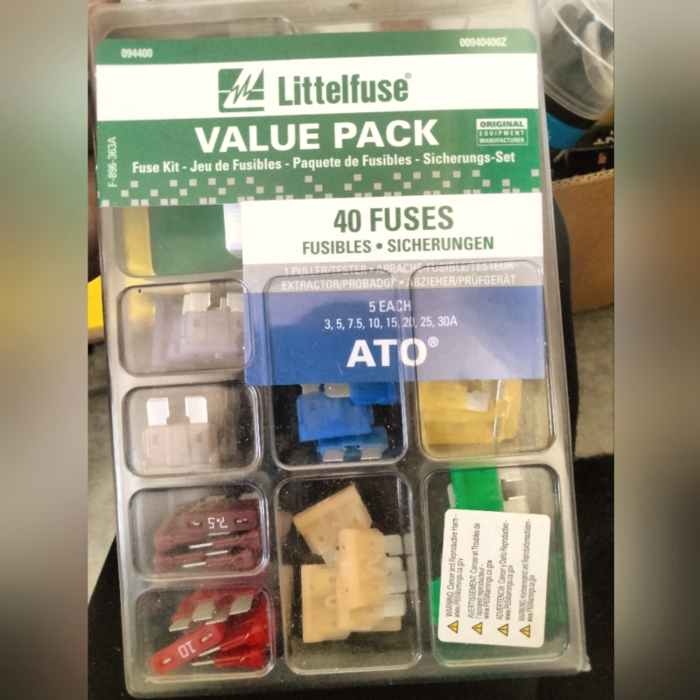 Littelfuse fuses pack of 40